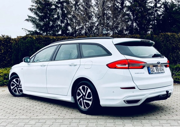 Ford Mondeo cena 72900 przebieg: 169823, rok produkcji 2019 z Rajgród małe 781